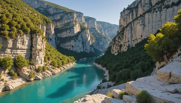 Découvrez les Incontournables Spots de Baignade dans les Gorges du Verdon avec le Camping La Farigoulette
